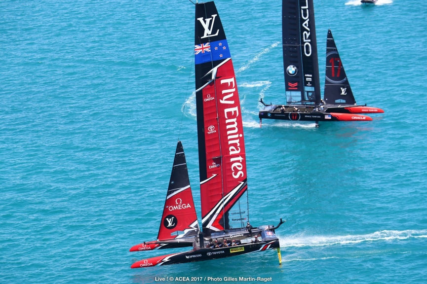 Bermuda (BDA) - 35th America's Cup Match presented by Louis Vuitton, Day 4 ¬&# ACEA 2017 / Photo Gilles Martin-Raget