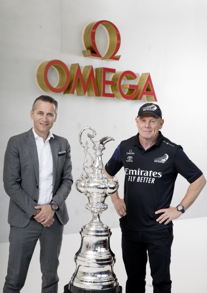 OMEGA - OFFICIAL TIMEKEEPER OF THE 36TH AMERICA'S CUP PRESENTED BY PRADA -  Emirates Team New Zealand