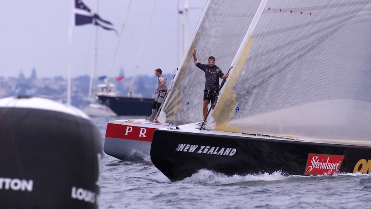 NZL 60, BACK ON DISPLAY - Emirates Team New Zealand