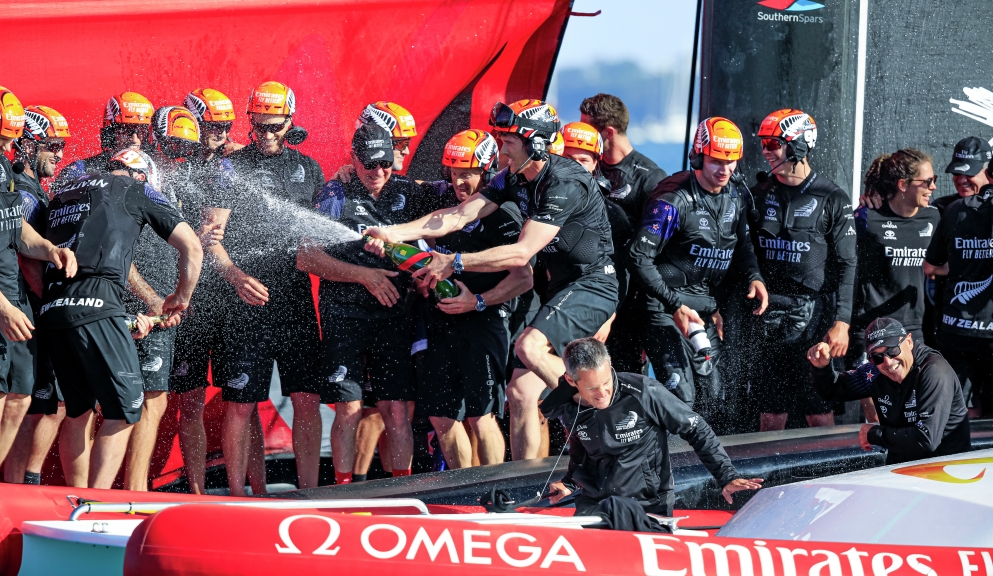 17/03/21 - Auckland (NZL)
36th America’s Cup presented by Prada
America’s Cup Match - Race Day 7
Emirates Team New Zealand, G.H. Mumm Champagne