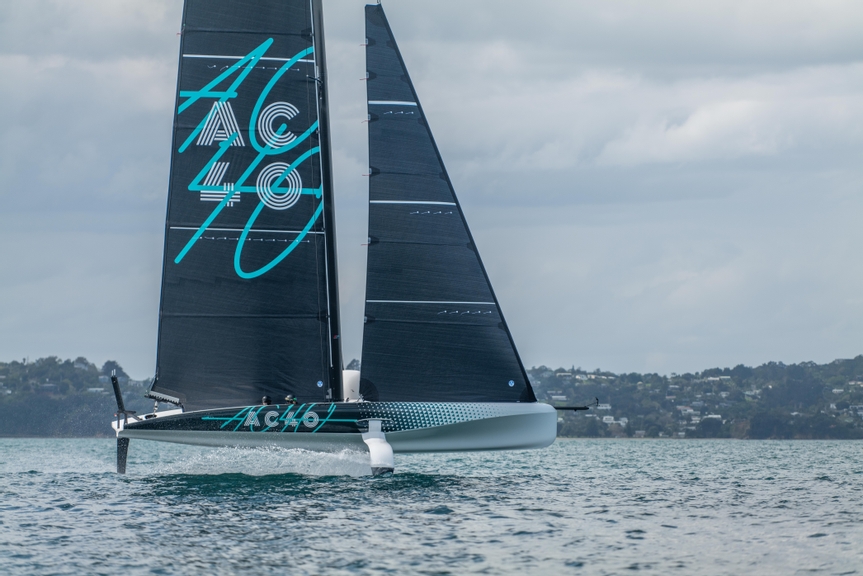 AC40s shaping 2024 America's Cup for Emirates Team New Zealand